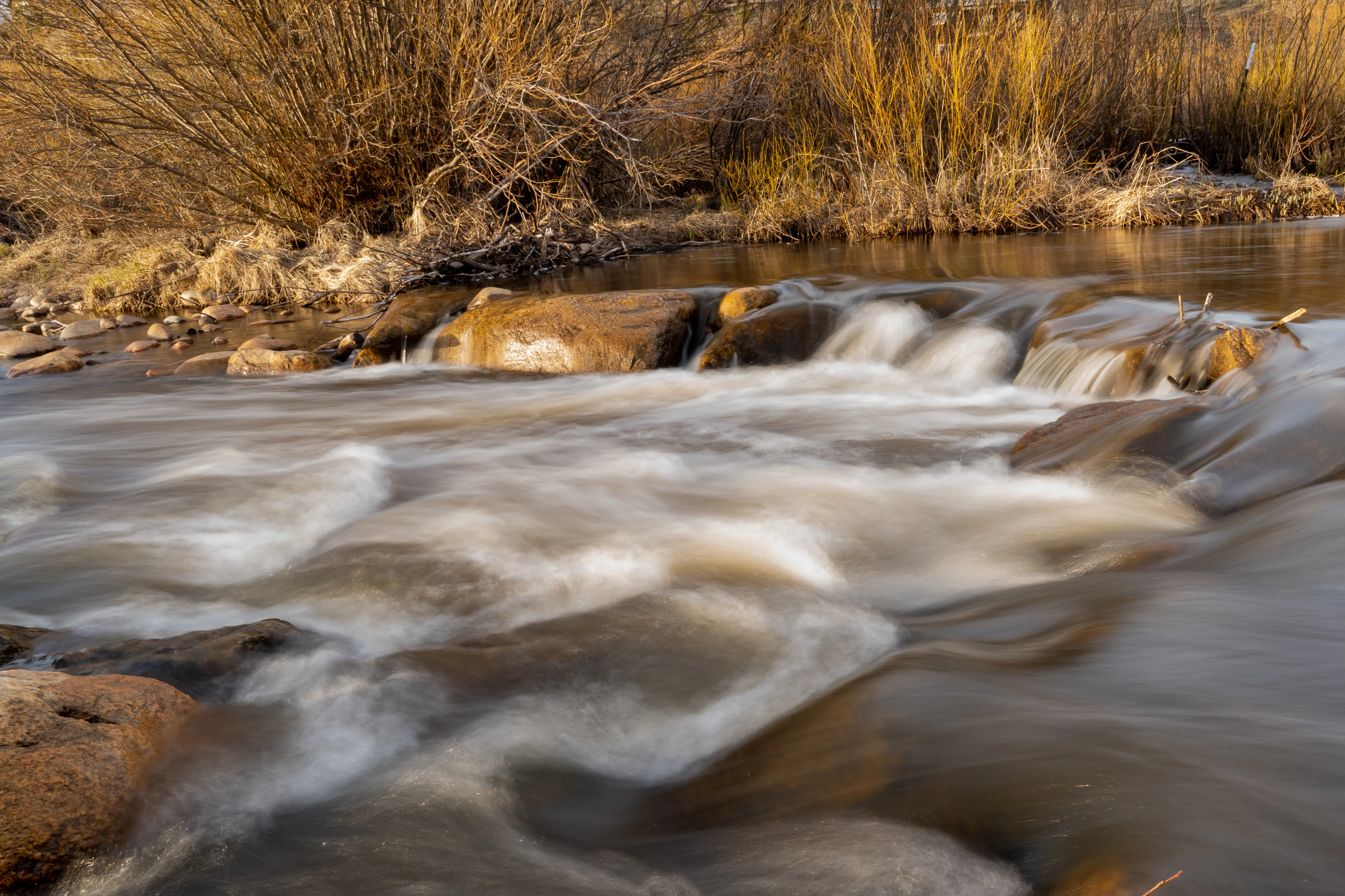 A small creek in Fraser, CO